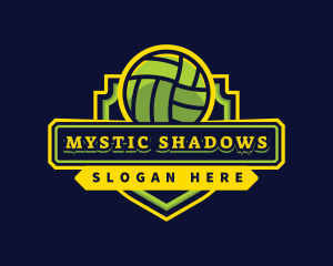 Sports Club Volleyball Team logo design