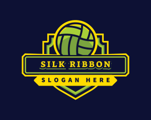 Sports Club Volleyball Team logo design