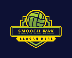 Sports Club Volleyball Team logo design