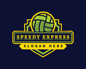 Sports Club Volleyball Team logo design