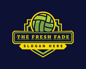 Sports Club Volleyball Team logo design