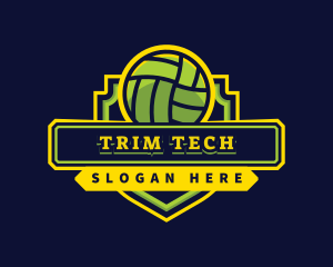 Sports Club Volleyball Team logo design