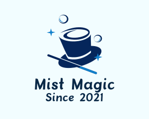 Magic Wand Hat  logo design