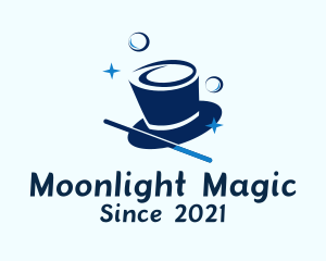 Magic Wand Hat  logo design