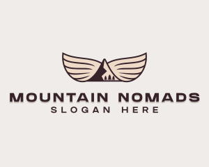 Summit Campsite Wings logo design