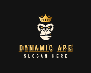 Wild Ape Crown logo design