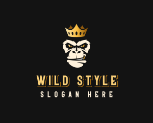 Wild Ape Crown logo design