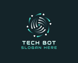 Tech AI Software logo design