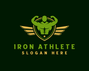 Military Fitness Gym logo design