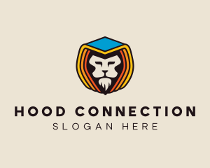 Hooded Lion Badge logo