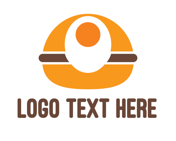 Burger logo example 4