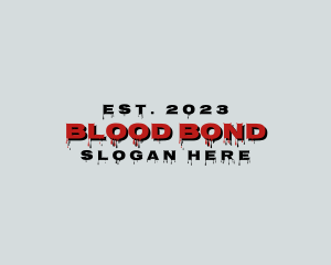 Blood Drip Business logo