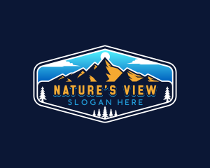 Mountains Scenery Badge logo