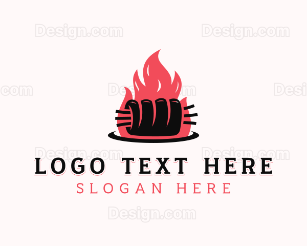 Flame Roast Pork Logo