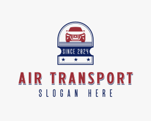 Auto Sedan Transport logo design