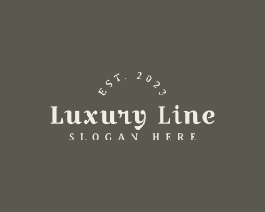 Luxury Brand Business logo design