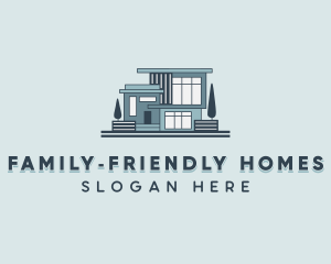 Residence Property Realtor logo design