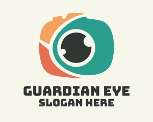 Fun Camera Eye logo design