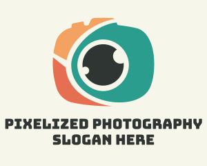 Fun Camera Eye logo design