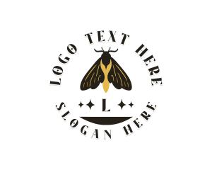 Moth Insect Logo