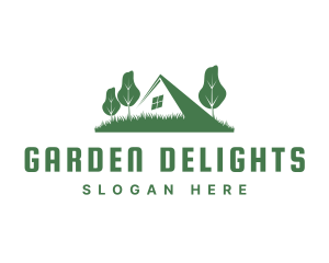 Natural Home Gardening logo design