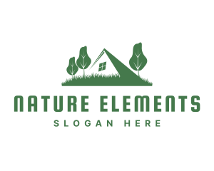 Natural Home Gardening logo design