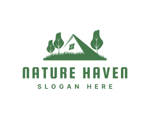 Natural Home Gardening logo design