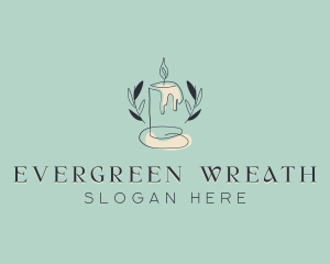 Candle Wax Wellness logo design