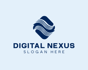 Digital Waves Business logo design