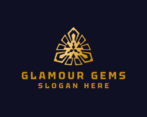 Luxury Gold Jewelry logo design