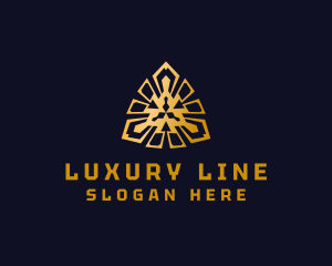 Luxury Gold Jewelry logo design