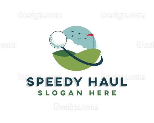 Field Golf Course Logo