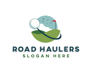 Field Golf Course Logo