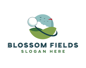 Field Golf Course logo design