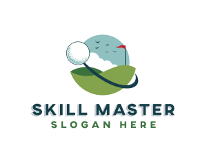 Field Golf Course logo design