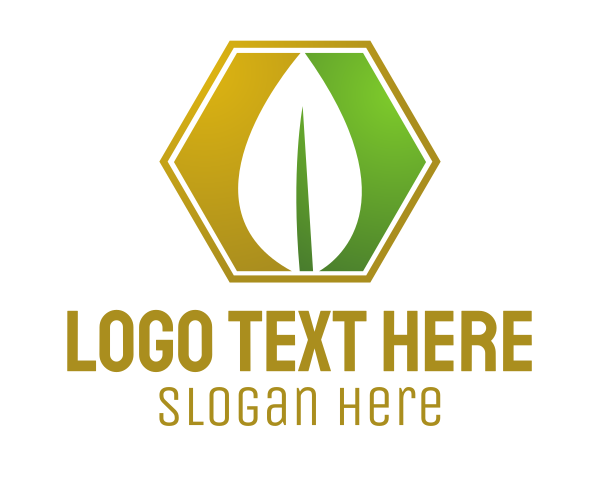 Leaf logo example 4