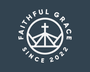 Christian Chapel Cross logo design