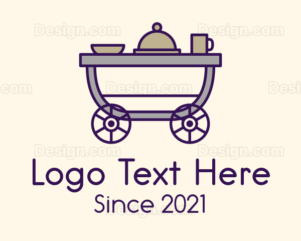 Gourmet Food Cart Logo