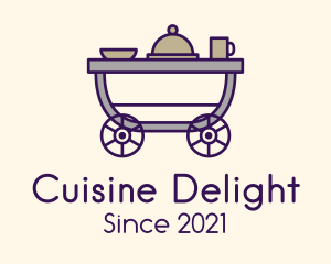 Gourmet Food Cart logo design