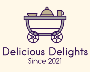 Gourmet Food Cart logo design