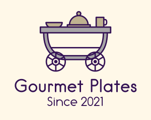 Gourmet Food Cart logo design