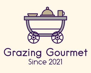 Gourmet Food Cart logo design