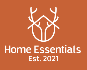 Home Antler Design logo design