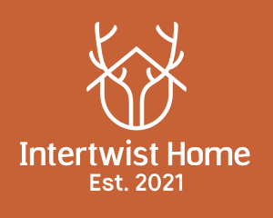 Home Antler Design logo design