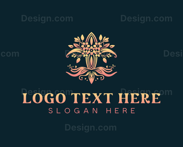 Fashion Jewelry Floral Logo