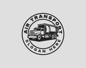 Tank Truck Delivery logo design