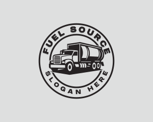 Tank Truck Delivery logo design