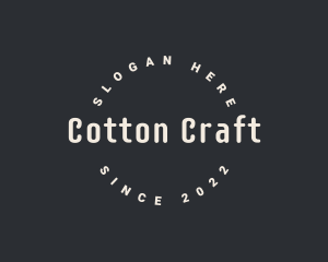 Hipster Crafting Workshop logo design