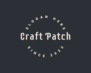 Hipster Crafting Workshop logo design