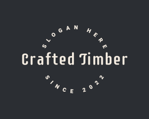 Hipster Crafting Workshop logo design